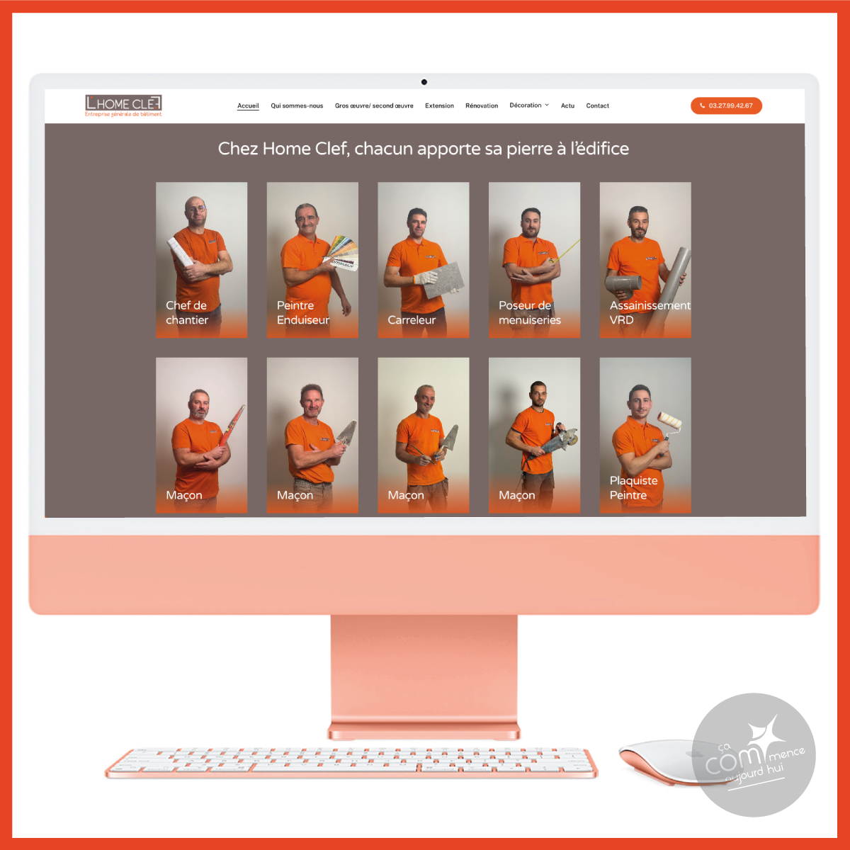 Home clef site internet