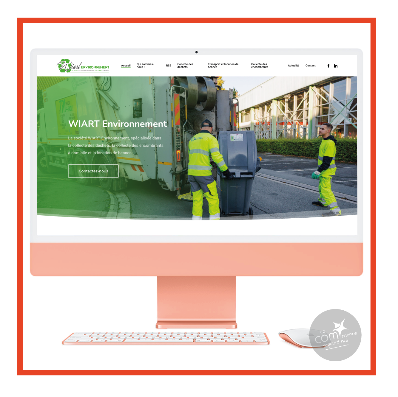 wiart environnement site internet